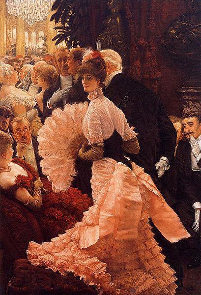 James Tissot A Woman of Ambition (Political Woman) also known as The Reception Spain oil painting art